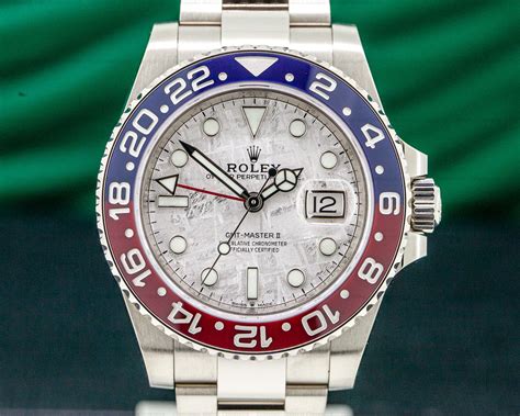 rolex pepsi white gold price|Rolex gmt master ii white gold.